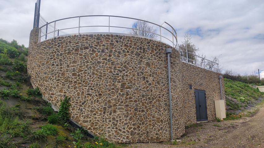 Bâche de stockage du Breuil